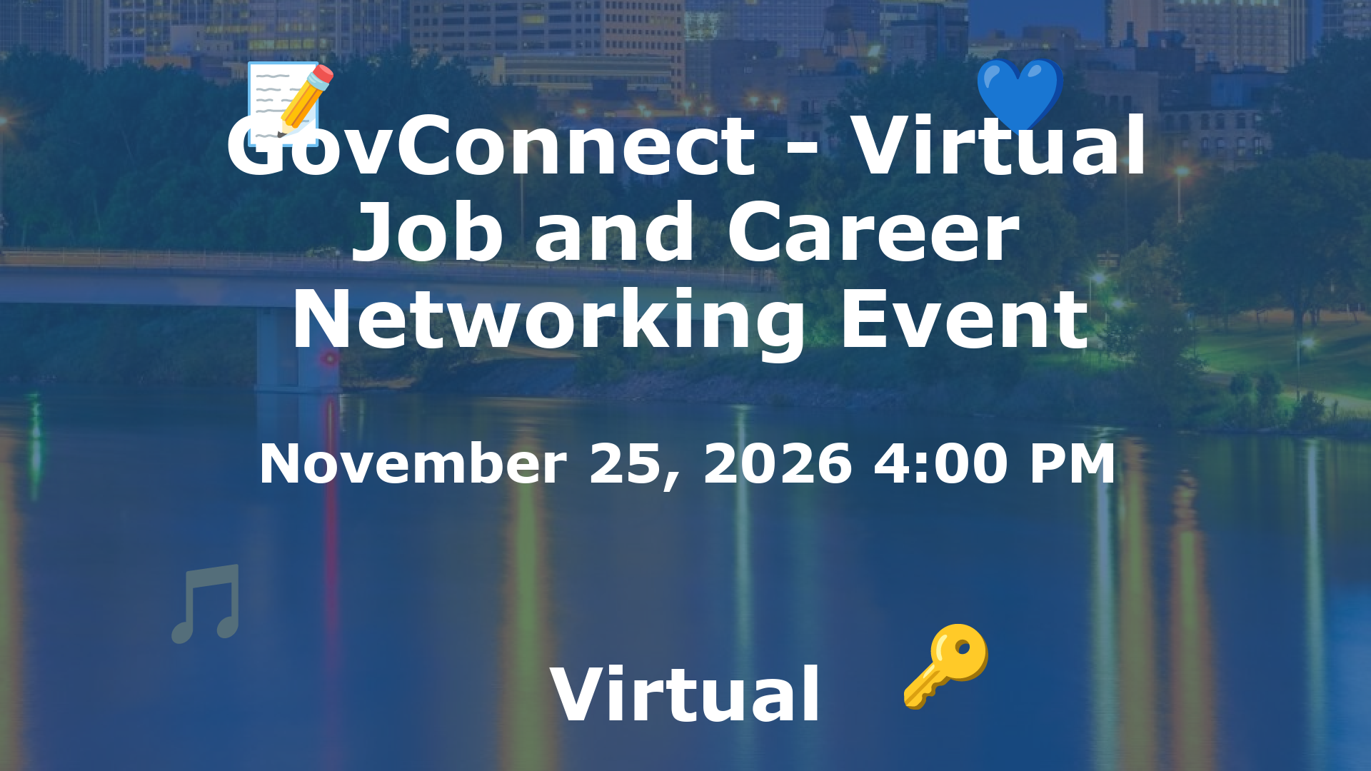 GovConnect - Virtual Job and Career Networking Event event image
